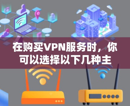 在购买VPN服务时，你可以选择以下几种主要的渠道和方式