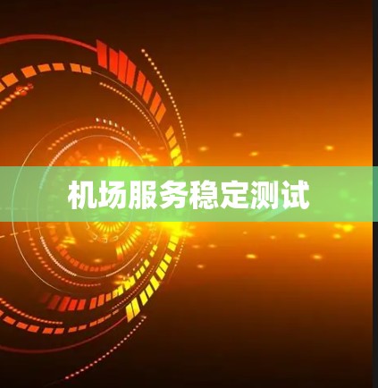 机场服务稳定测试