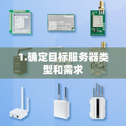 1.确定目标服务器类型和需求