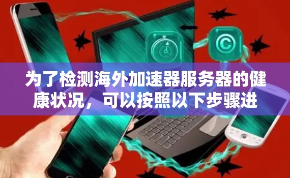 为了检测海外加速器服务器的健康状况，可以按照以下步骤进行