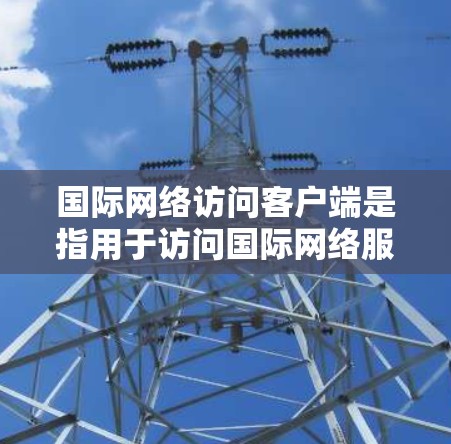 国际网络访问客户端是指用于访问国际网络服务的客户端软件，如Windows、Android、Mac等。这些客户端通常用于访问国际互联网、云服务或国际服务器等。以下是对国际网络访问客户端的详细介绍