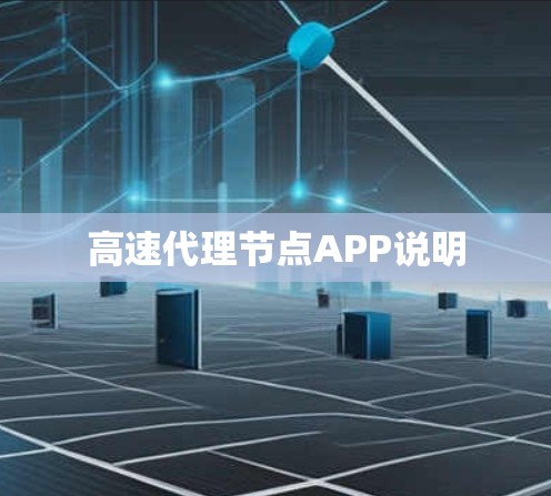 高速代理节点APP说明