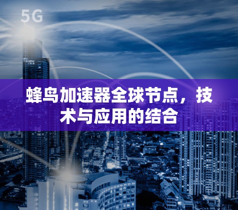 蜂鸟加速器全球节点，技术与应用的结合