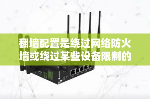 翻墙配置是绕过网络防火墙或绕过某些设备限制的工具，广泛应用于移动设备、PC端和平板设备。以下是详细的学习步骤指南