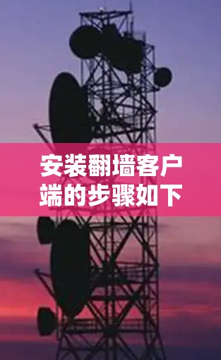 安装翻墙客户端的步骤如下